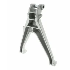Main stand - extended 265 mm, natural aluminum (MZA) - Simson S50, S51, S53, S70, S83, TS050