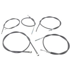 Kompletní sada bowdenů, ŠEDÁ - JAWA 50 typ 20
