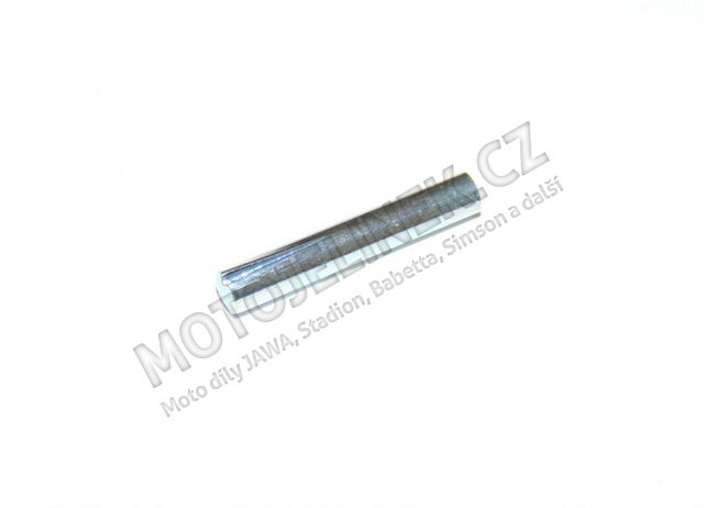 Corrugated pin of semi-automatic cam