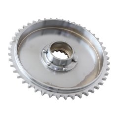 Rozeta s nábojem 46z., CHROM (CZ) - JAWA 500 OHC 00,01