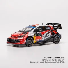 Toyota GR Yaris Rally1, Rallye Monte Carlo, 2026, #1, S.Ogier/V.Landais, 1:43 IXO RAM1025B
