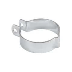 Exhaust clamp (rear), CHROME, cigar-type exhaust – Stadion S11