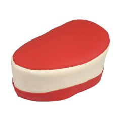 Potah sedla (S22) BÉŽOVO ČERVENÝ - Stadion S22