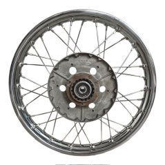 Repasované kolo - JAWA 250/350 Kývačka (zadní) / Nerez výplet