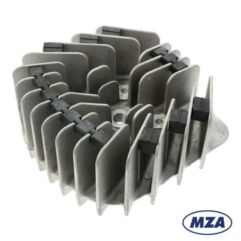 Hlava válce ve stylu DT80 VENANDI (50ccm), TUNING (MZA) - Simson S51, S70, M500/M700