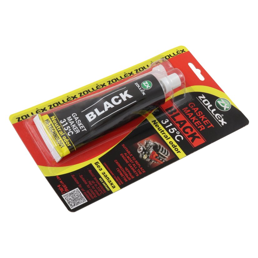 ZOLLEX - Těsnící tmel (85g), ČERNÝ (260℃)