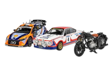 Modely 1:43 / 1:18 - Provedení - Kov / Plast
