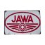 Cedule 2D, nápis JAWA - Bílá