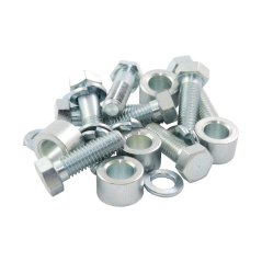 Set of screws for rear footrests / towing equipment - PAV