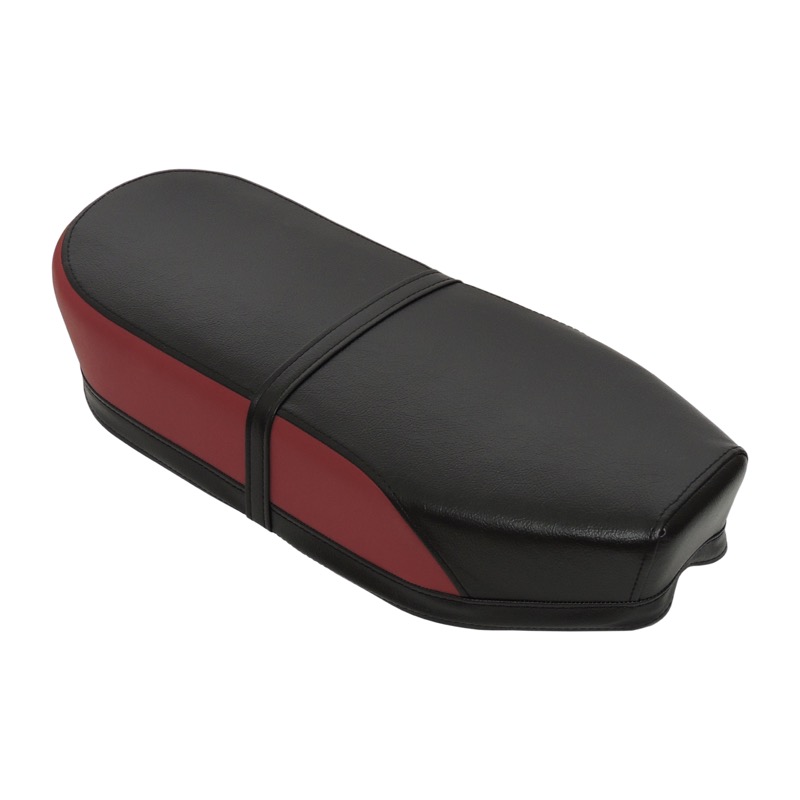 Seat (straight), RED/BLACK (TUR) - JAWA Panelka, ČZ