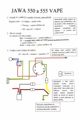 Elektroinstalace - JAWA 50 550-555 (VAPE)