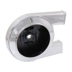 Chain case cover, CHROMED LOOK (MZA) - Simson S50, S51, S70, Schwalbe