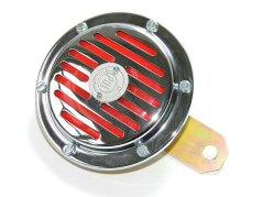 Klakson 6V - stříbrný štítek PAL