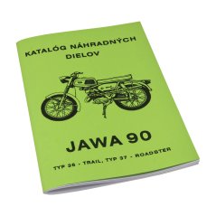 Katalog náhradních dílů - JAWA 90