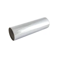 Abdeckung des hinteren Stoßdämpfers (Länge 14,6 cm), CHROM (MZA) - Simson