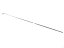 Rod of rear brake, bare 610 mm - ČZ 125/150C