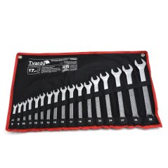 Očkoploché klíče 6-32mm (sada 17ks) CRV-CS