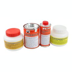 Set zum Ausgießen des Tanks und zur Verhinderung von Rostbildung (3x 12L)