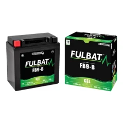 Motorradbatterie 12V 9Ah FB9-B GEL (FULBAT)