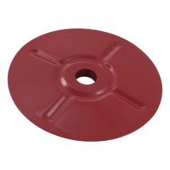 Hintere Kettenradabdeckung (185 mm), ROT - JAWA Kývačka, Panelka