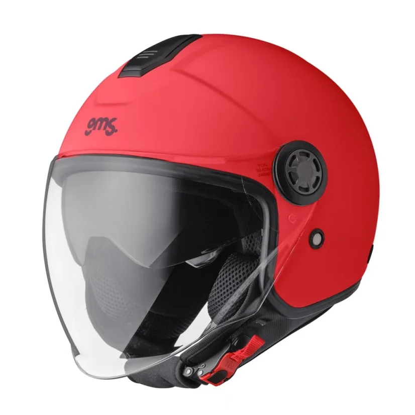 Offener Helm GMS GELATO Amarena (KIRSCHE) - Sonnenblende, ECE 22.06