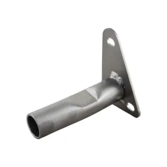 Držák výfuku k navaření (kompletní), PRAVÝ - JAWA-ČZ 355,356