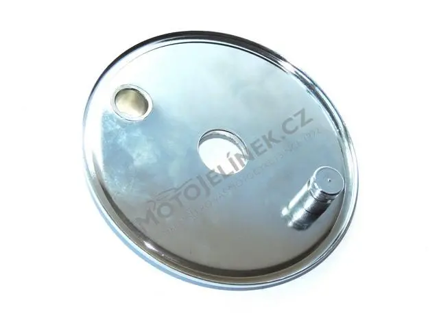Shield of rear brake chrome - ČZ 125/150