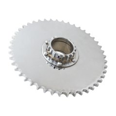 Rozeta 45z. s nábojem, CHROM (CZ) - JAWA 500 OHC 02