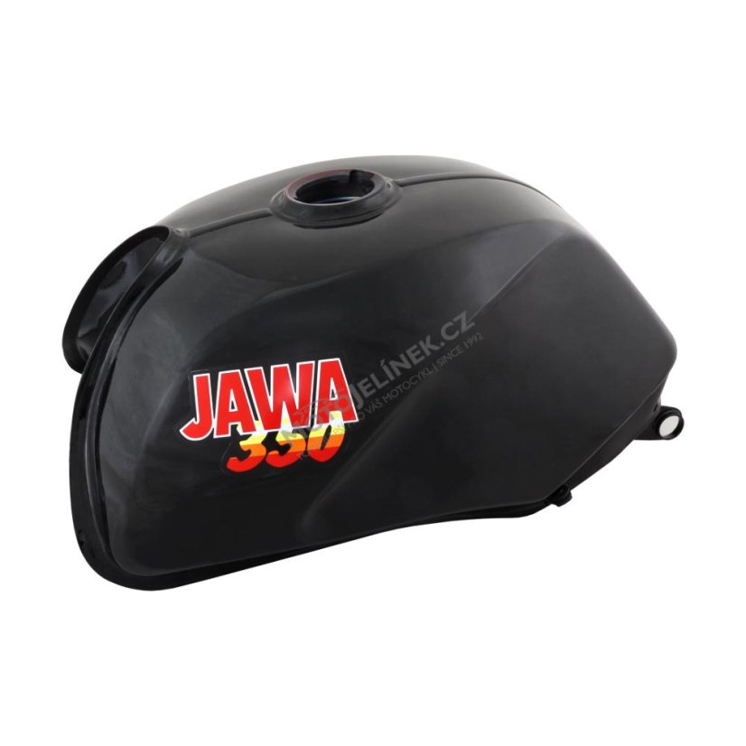 Kraftstofftank mit Hahn, SCHWARZ (JAWA) - JAWA 350 640