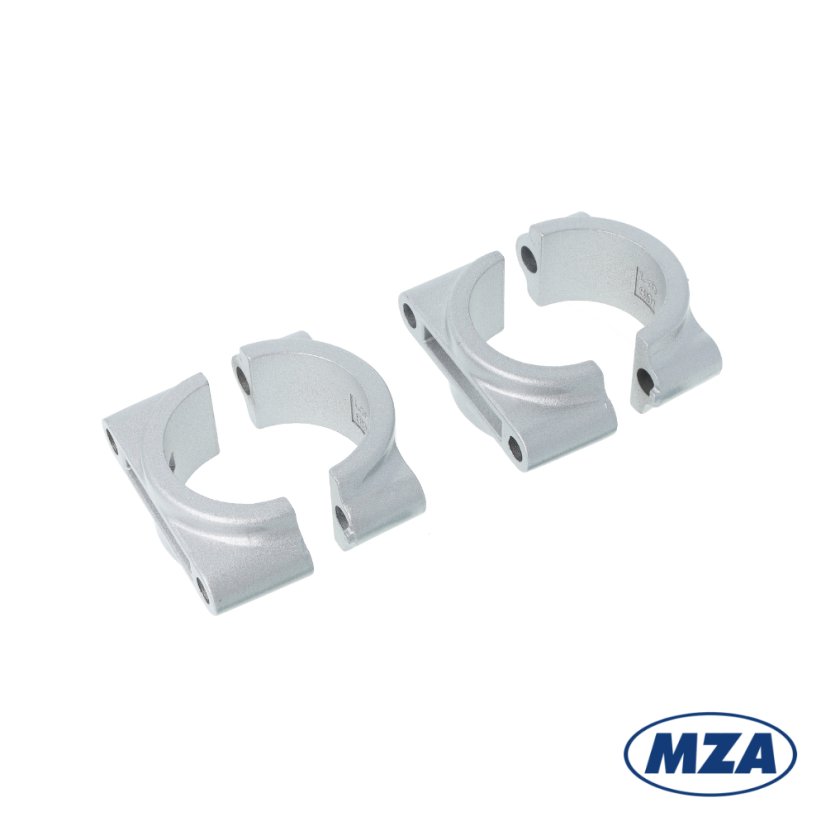 Držáky blatníku (sada), MATNÁ STŘÍBRNÁ (MZA) - Simson