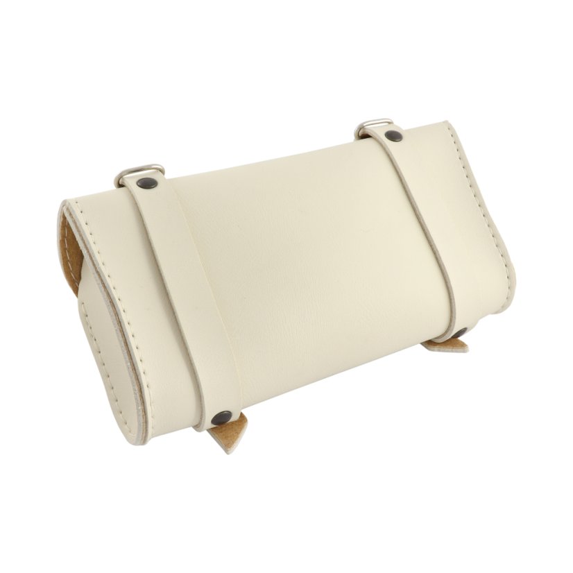 Brašna pod sedlo RETRO, KRÉMOVÁ - UNI