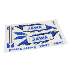 Aufklebersatz (JAWA), BLAU - Babetta 210