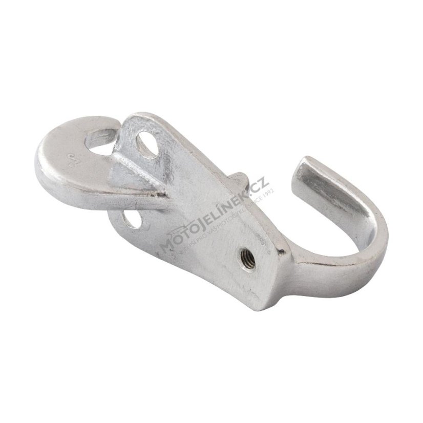 Taschenhaken, CHEM. POLIERTES ALUMINIUM - JAWA 50 05,20-21