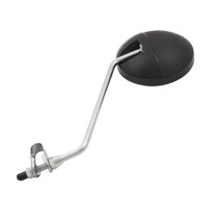 Zrcátko, kulaté (CHROM / ČERNÉ) "MOPED" - UNI