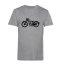 T-Shirt (XL), grau - ČZ 125/150C
