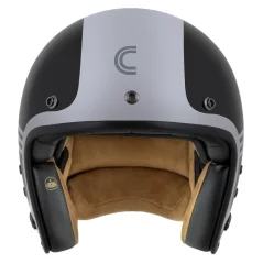 Přilba ESO JAWA PANEL, CASSIDA (ČERNÁ PERLEŤ/ANTRACIT/STŘÍBRNÁ)