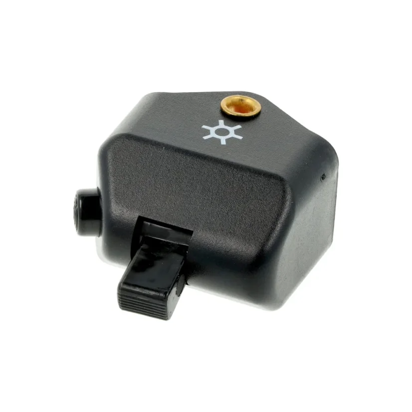 Abblendschalter 8626.21/1, SCHWARZ, mit Lichthupe, langer Kipphebel, ohne Ausschnitt (MZA) - Simson S50, KR51, SR4, MZ TS250