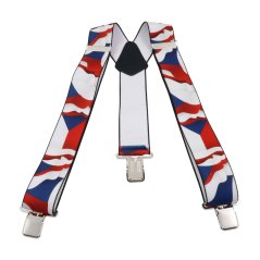 Gumové kšandy - ČESKÁ VLAJKA