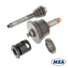 Getriebe (5 Gänge), KURZÜBERSETZUNG 23:32 (MZA) - Simson S51, S53, S70, SR50, SR80, KR51/2