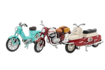 JAWA / ČZ motorcycles - Finish - Kov / Plast / 1:18