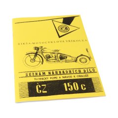 Ersatzteilkatalog - CZ 150 C Rikša