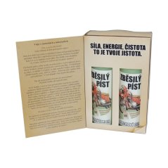 Dárkové balení kosmetiky pro muže - Zběsilý píst