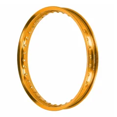 Ráfik kolesa 16x1,60 (36 dier), ORANŽOVO ELOXOVANÝ A LEŠTENÝ HLINÍK (MZA) - Simson, JAWA 50