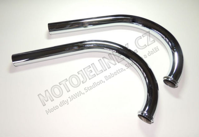 Auspuffkrümmer L+P für Zweitakter (CZ) - JAWA 250 Panelka