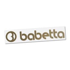 Aufkleber des Babetta-Tanks (Schriftzug), GOLD (1 Stk.)