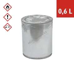 Barva na motorku JAWA (do pistole) Světle červená "Rumělka" 0,6L (DYNA)