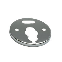 Plechový kryt tachometru / otáčkoměru (CHROM) - JAWA 350 634-639