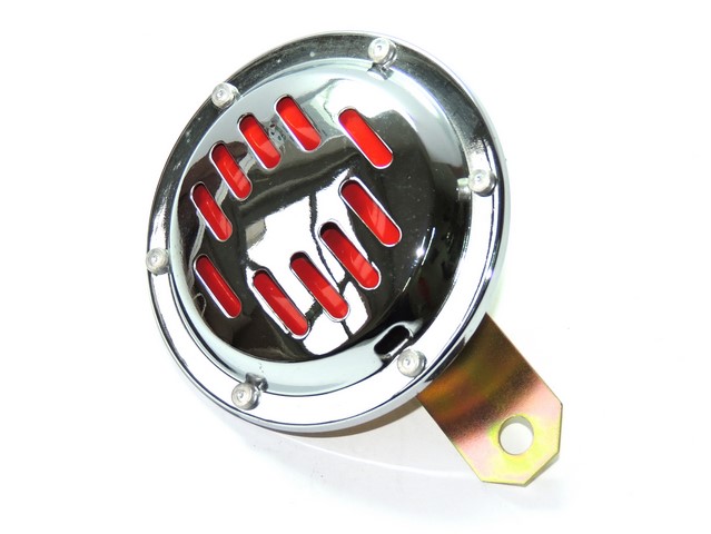 Klaxon 6V - universal CHROME