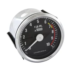 Otáčkoměr 10000 ot/min, bílá ručička - JAWA 350 634/638/639/640, ČZ 487/488