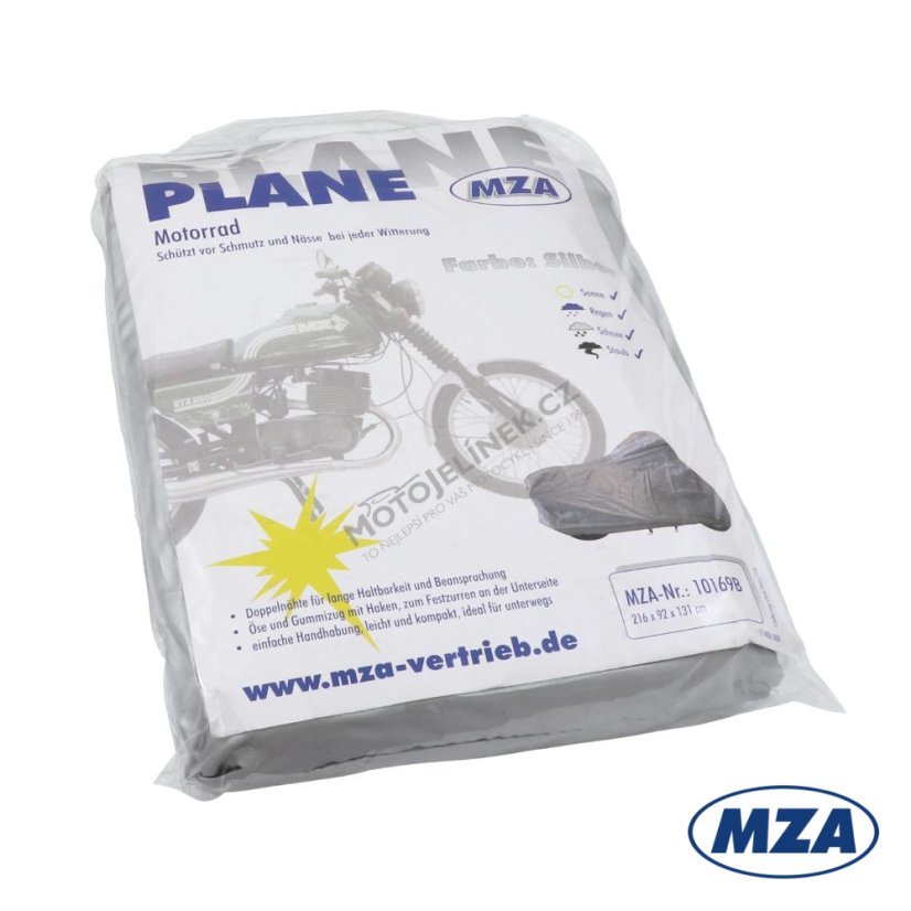 Plachta motocyklu 216x92x131cm (MZA) - MZ ETZ